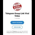 telegram group link viral video